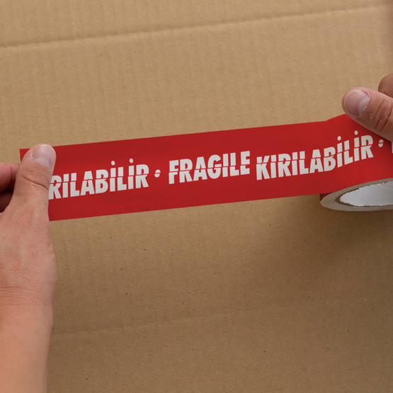 Boss Tape Dikkat Kırılır Uyarı Bandı