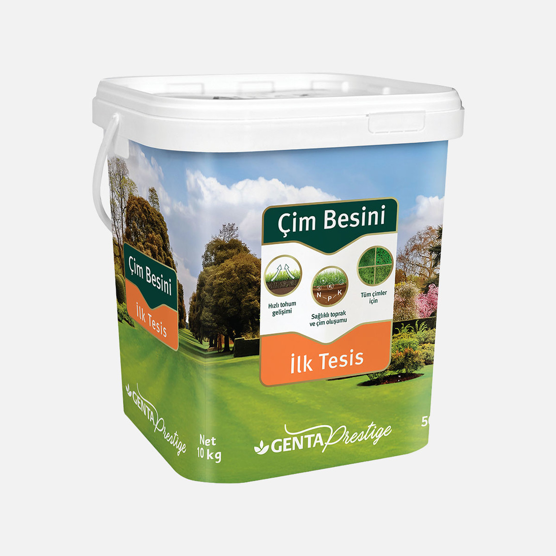    Genta Prestige İlk Tesis Çim Gübresi 10 kg  