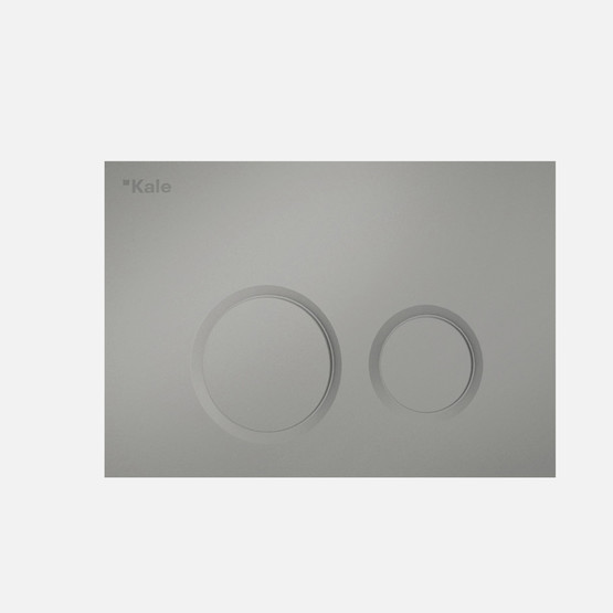 Kale Corro Gömme Rezervuar Panel Mat Krom