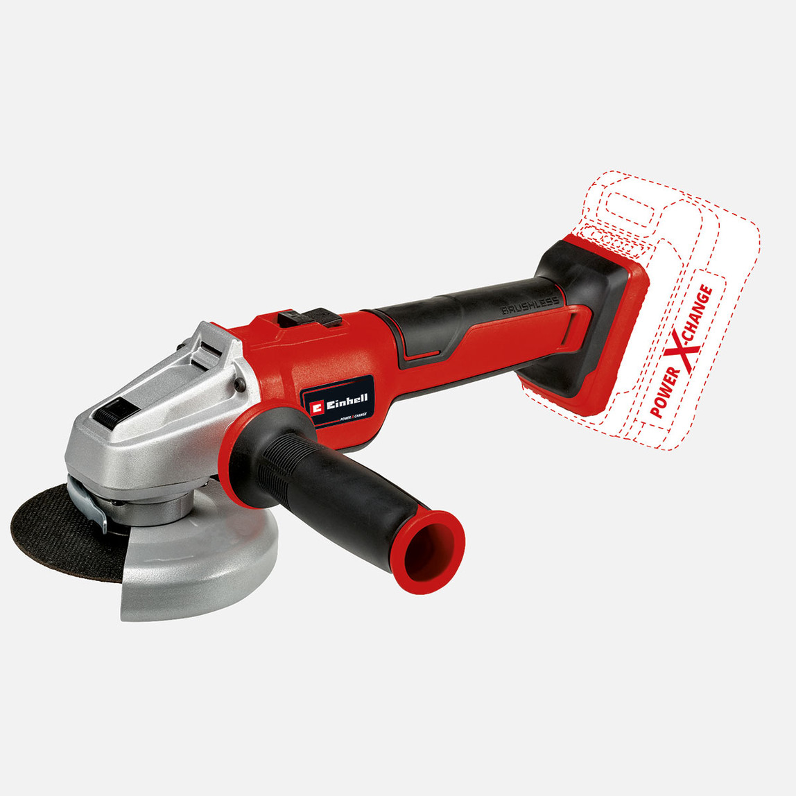    Einhell Axxio 18/115 mm Solo Kömürsüz Avuç Taşlama Makinesi  (Akü ve Şarj Cihazı Dahil Değildir.) 