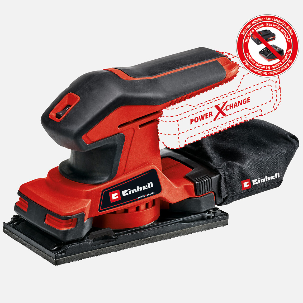    Einhell TC-OS 18/187 Li Solo Titreşim Zımpara (Akü ve Şarj Cihazı Dahil Değildir.) 