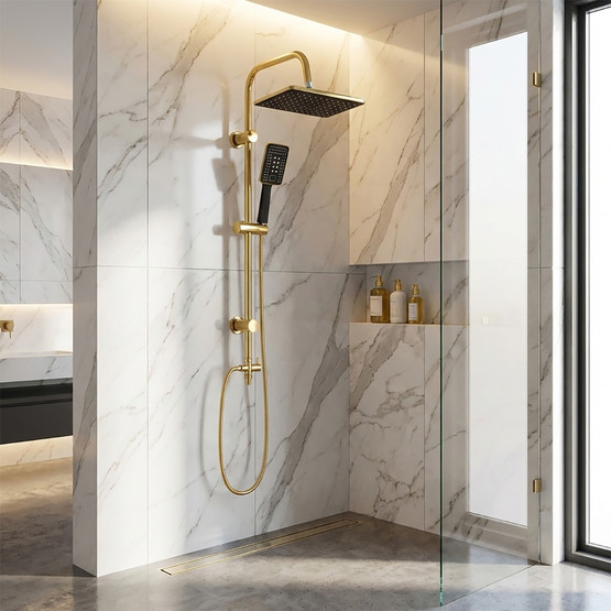 Penta 6978g Duş Sistemi Gold 