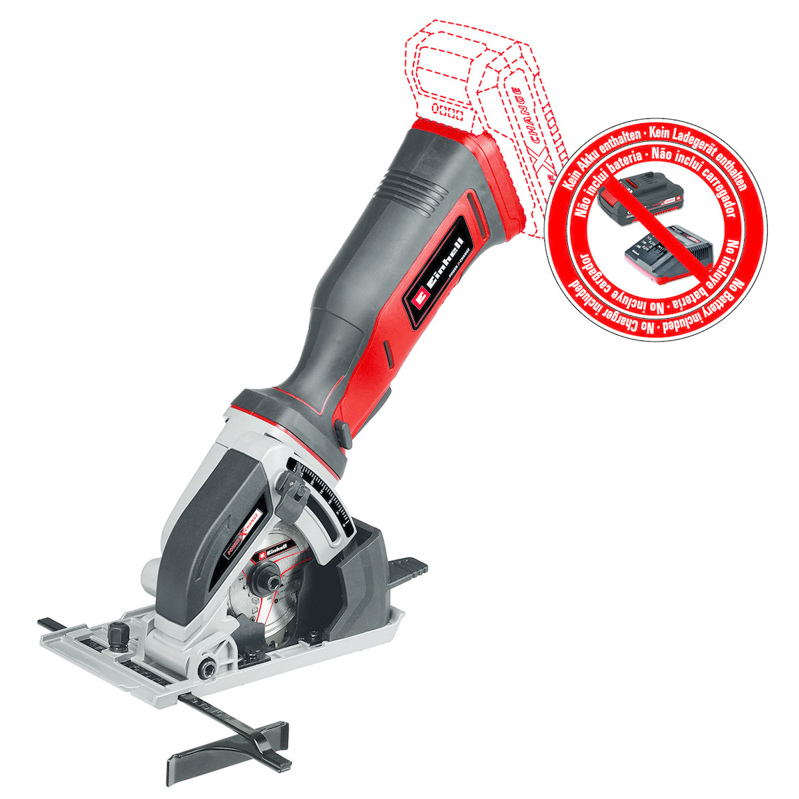    Einhell TE-CS 18V 89 mm Solo Mini Daire Testere (Akü ve Şarj Cihazı Dahil Değildir.) 