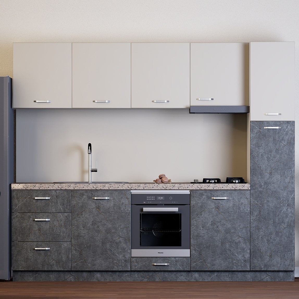    Argemon Siena 240cm Mutfak Dolabı 