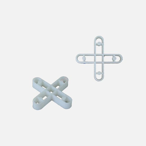 Tesay 10 mm Oluklu Derz Artısı 500'lü Beyaz