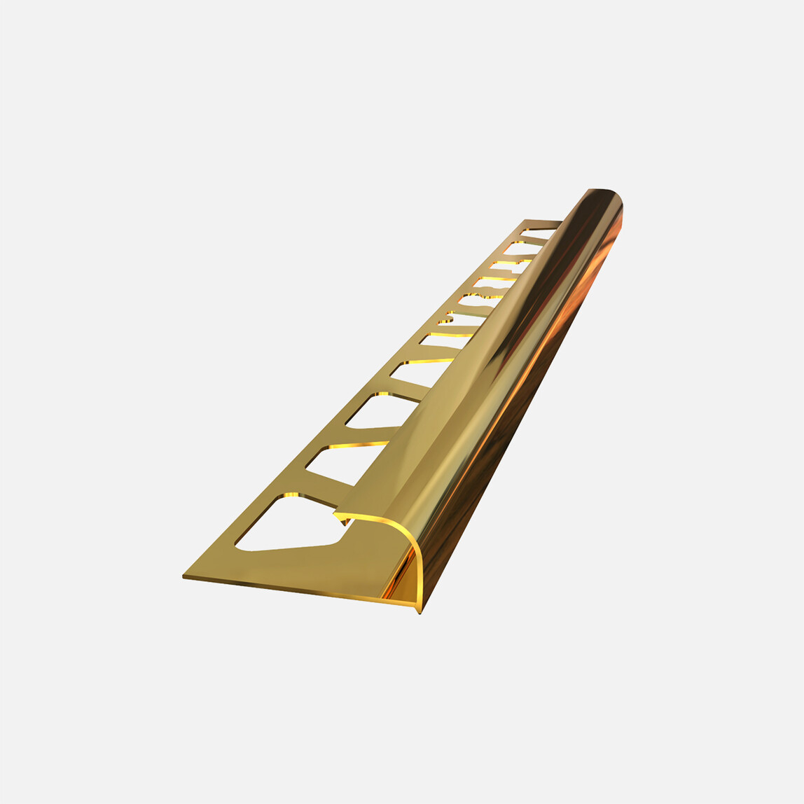    Tesay 10 mm Alüminyum Dış Köşe Profili Sarı Parlak 