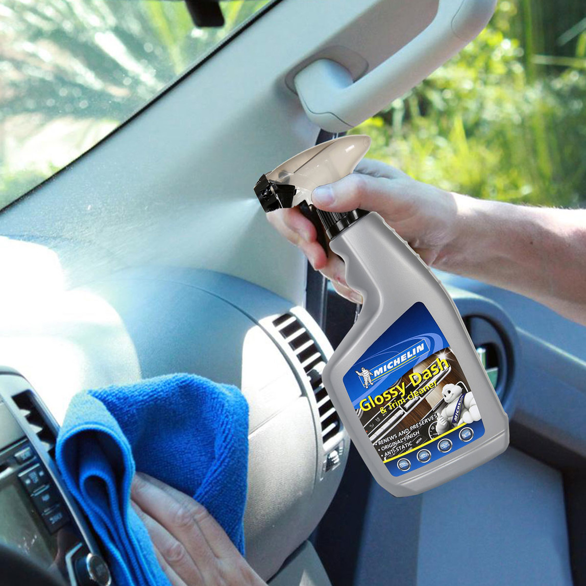    Michelin MC31388 650ml Torpido ve Trim Temizleme ve Bakım Spreyi 