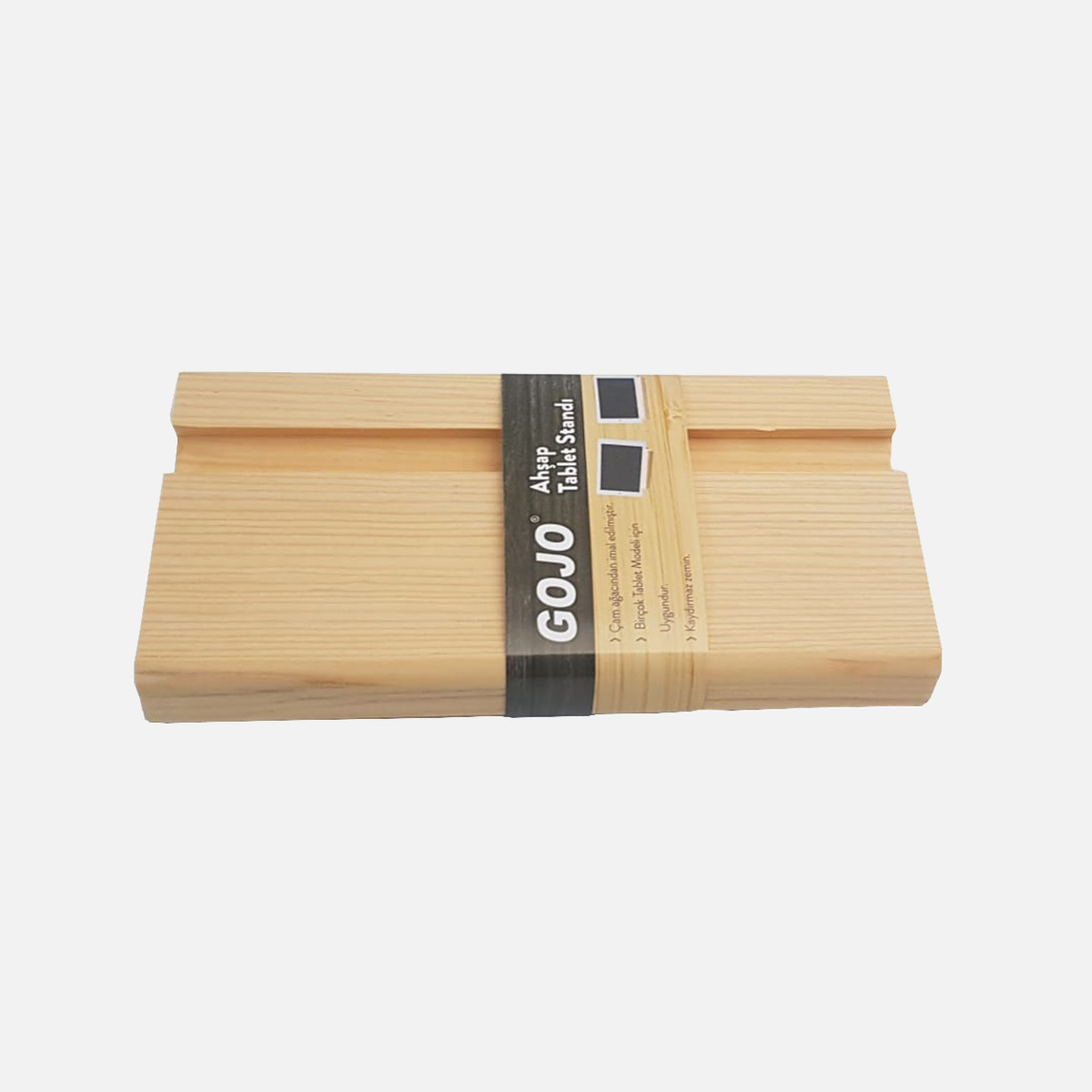    Gojo Ahşap Telefon Tablet Standı  