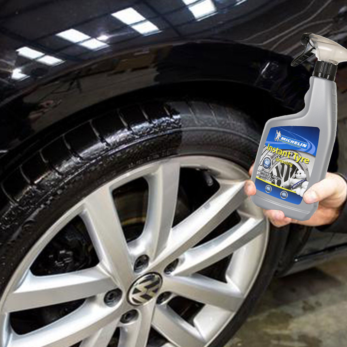    Michelin MC31371 650ml Lastik Parlatıcı Koruyucu ve Yenileyici Sprey  