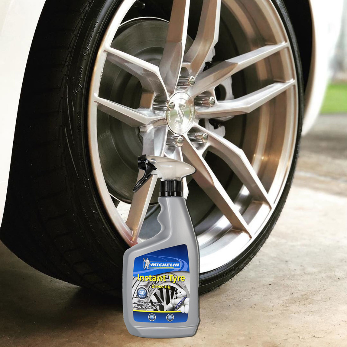    Michelin MC31371 650ml Lastik Parlatıcı Koruyucu ve Yenileyici Sprey  