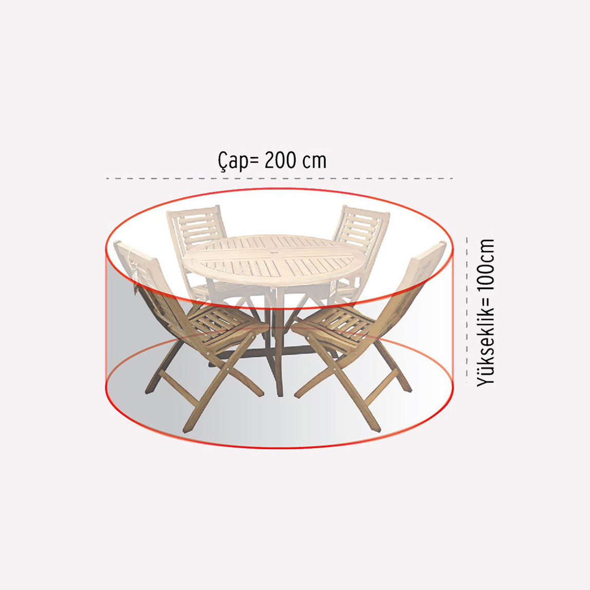    Homaks Mobilya Koruma Örtüsü 200cm  