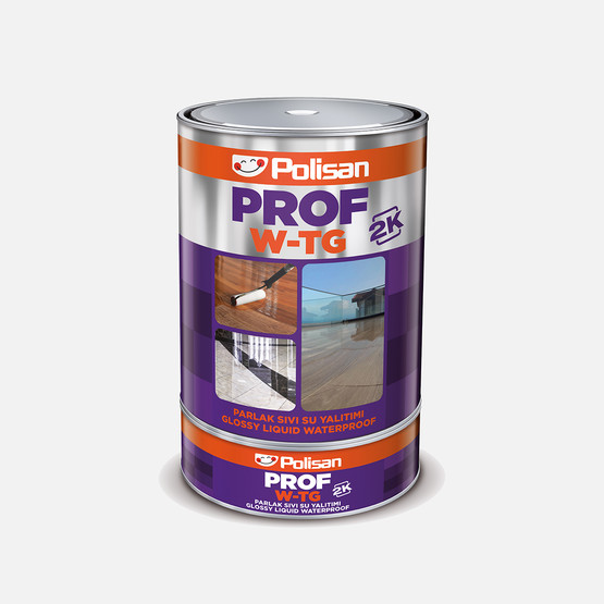 Polisan Prof W-TG 2K Su Yalıtım Şeffaf 3 kg