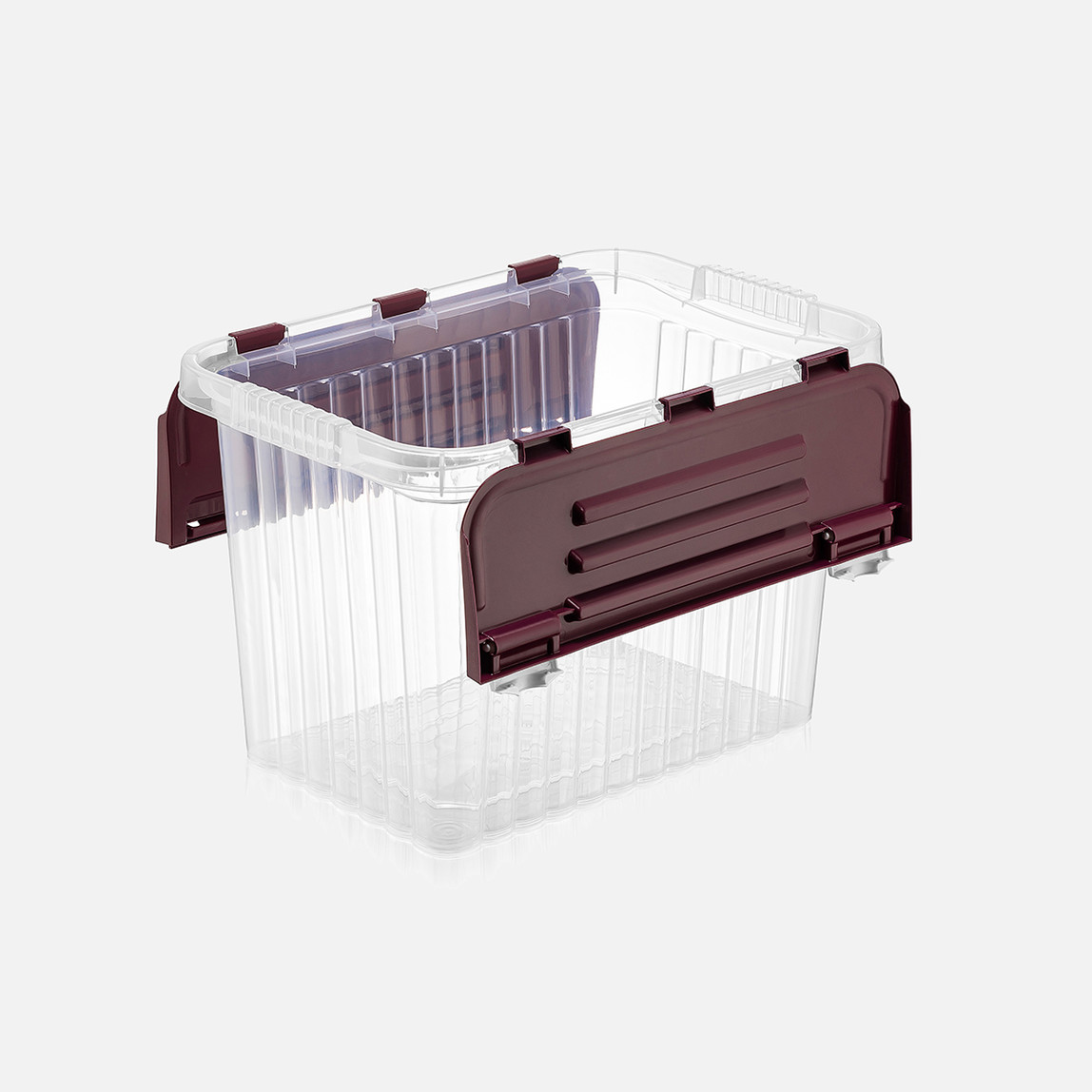    Dünya Plastik 16 lt Derin Split Box Şeffaf  