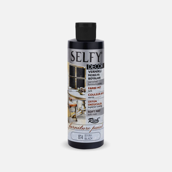 Rich Selfy Decor Siyah 240 cc 
