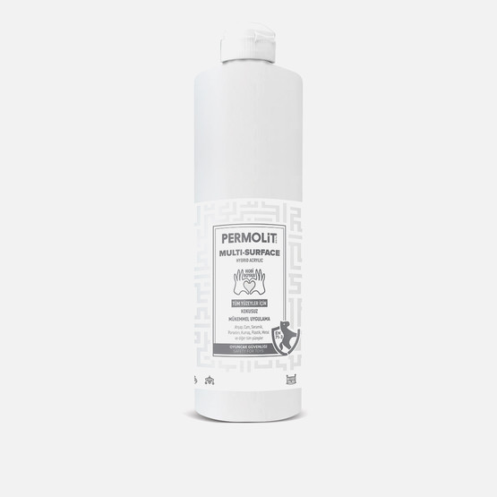 Permolit 0,5 lt Akrilik Boya Arı Beyaz Multi Surface Permolit 