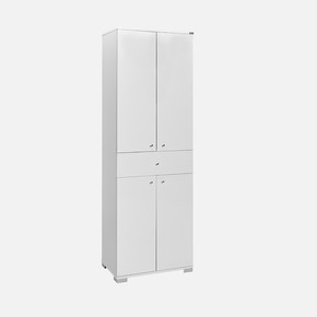 Adore Diamond 4 Kapaklı Tek Çekmeceli Raflı Dolap 