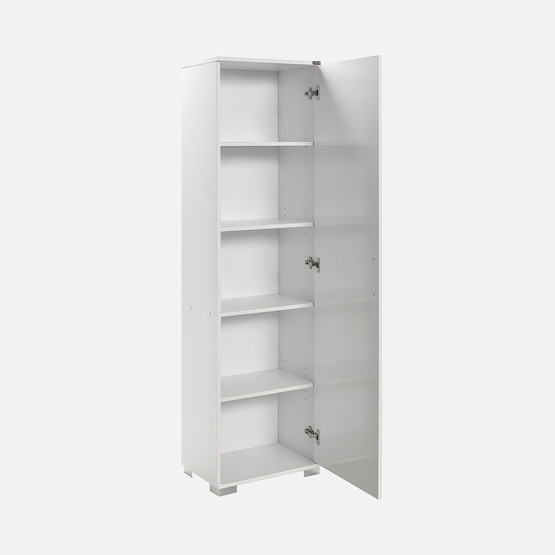 Adore Diamond Kapaklı 4 Raflı Dolap 