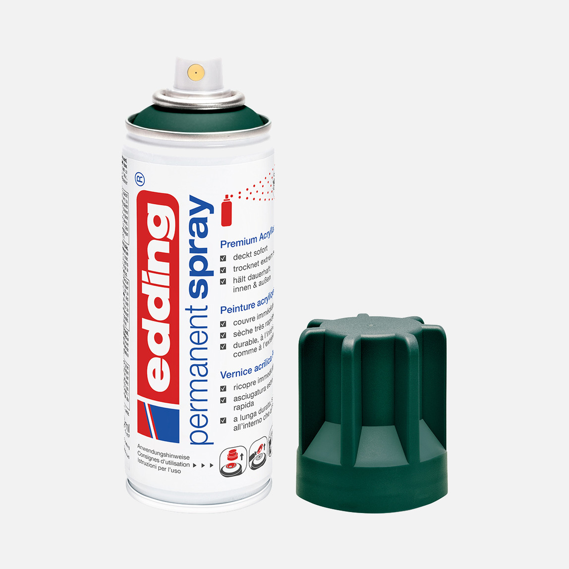    200 ml Permanent Akrilik Sprey Boya Mossgreen Mat 904 