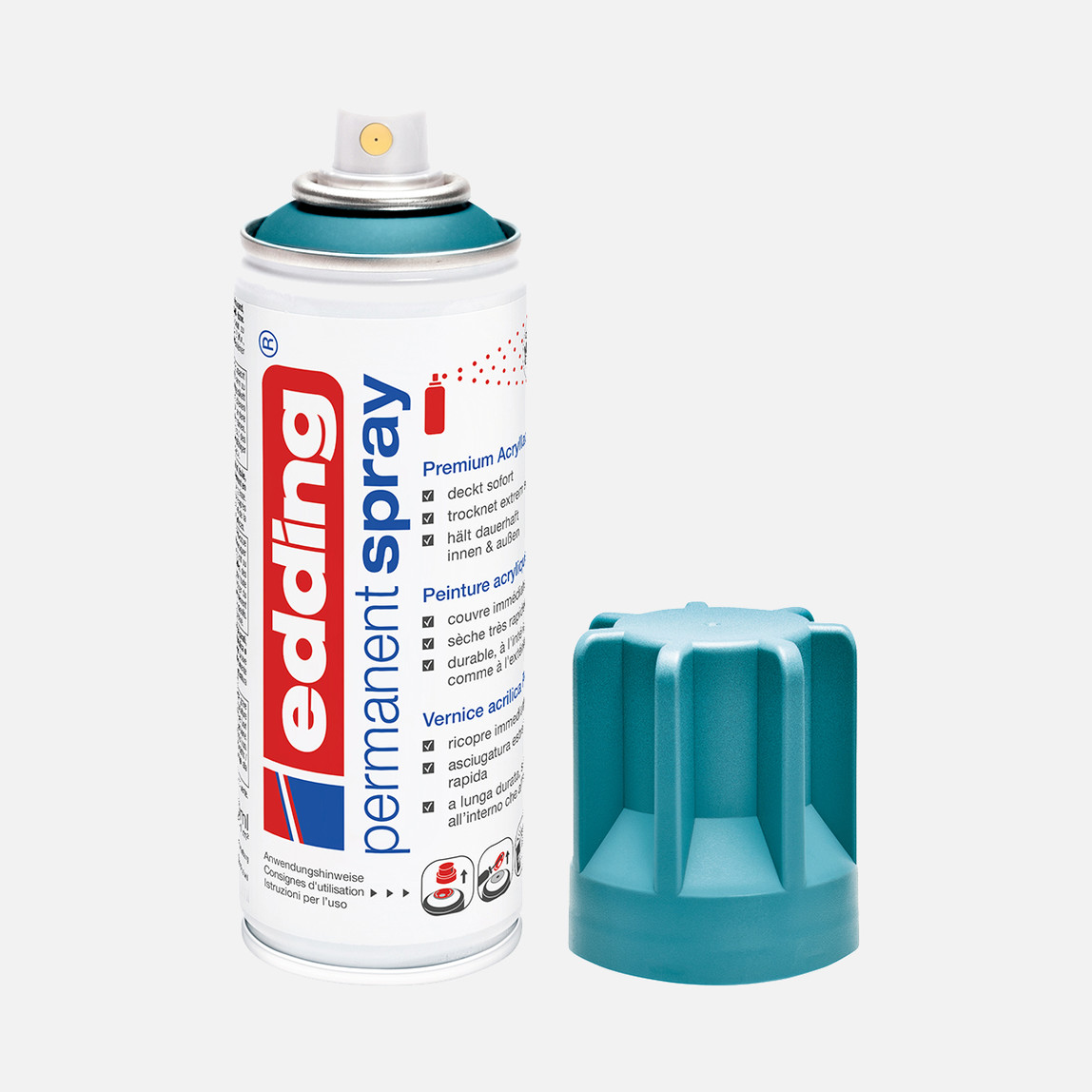    200 ml Permanent Akrilik Sprey Boya Petrol Mat 911 