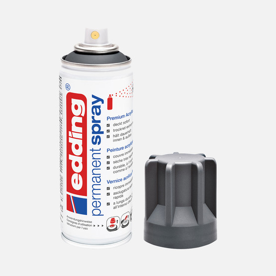 200 ml Permanent Akrilik Sprey Boya Anthracitemat 926