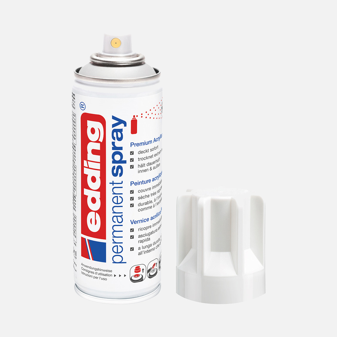    200 ml Permanent Akrilik Sprey Boya Traffic Whitegl 953 