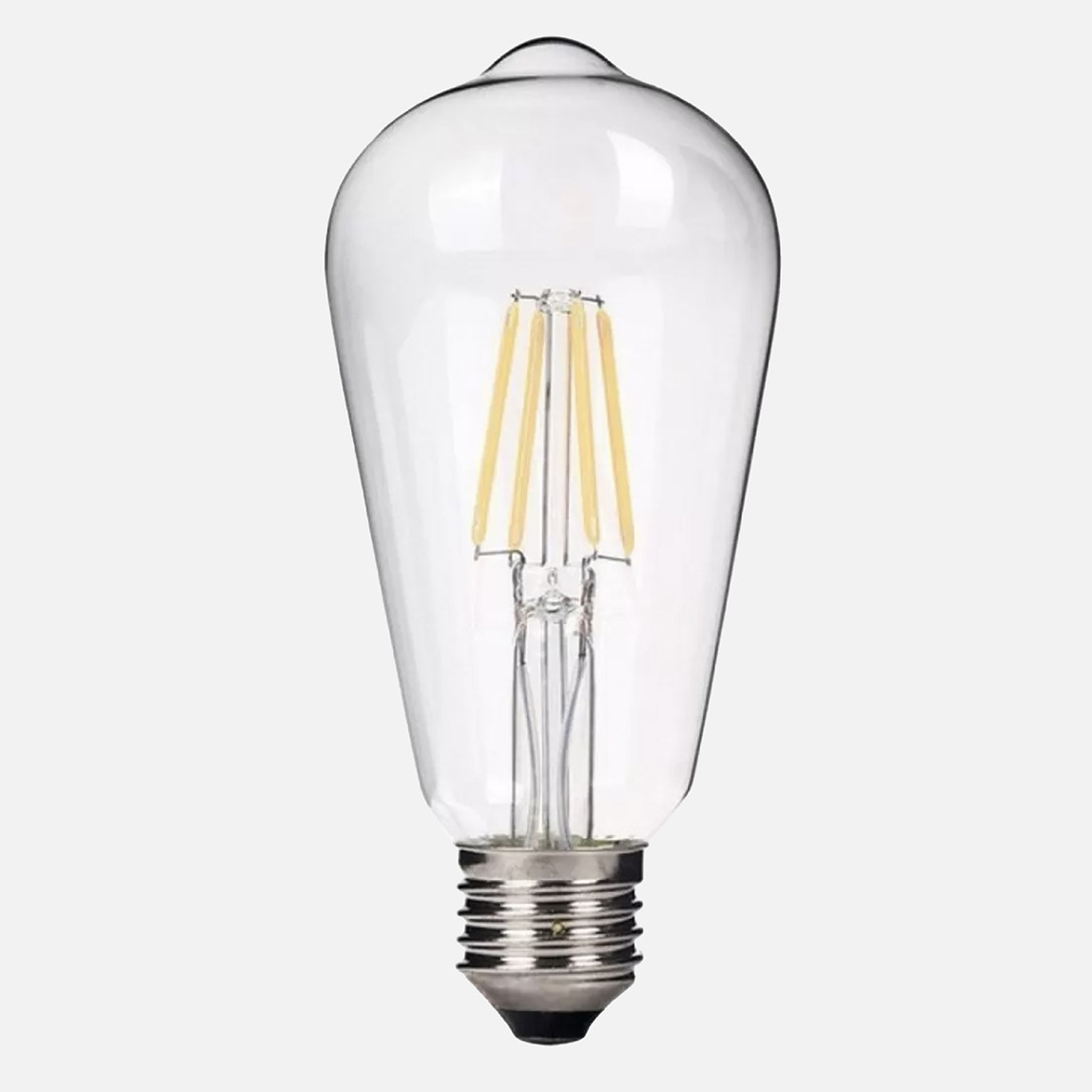    Ecolite Led Filament St64 7 W Sarı 2700K E27 LED Ampul 