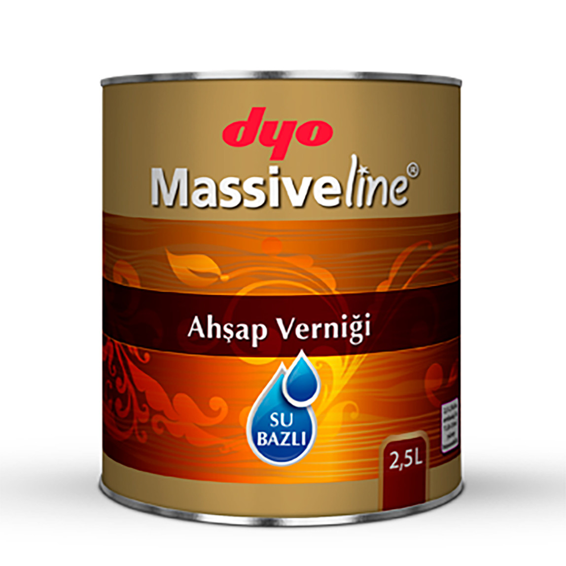    Dyo 2,5 L Massiveline Ahşap Verniği Naturel 