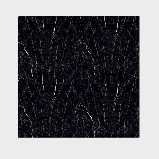 Tink Mermer Desenli Siyah Duvar PVC Karo 30 x 30 cm 
