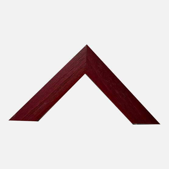 Ertürk Eskitme Kırmızı Ahşap Çerçeve 