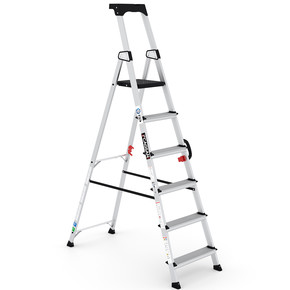 Çağsan Hazar Alüminyum 5+1 Basamaklı Katlanır Merdiven 