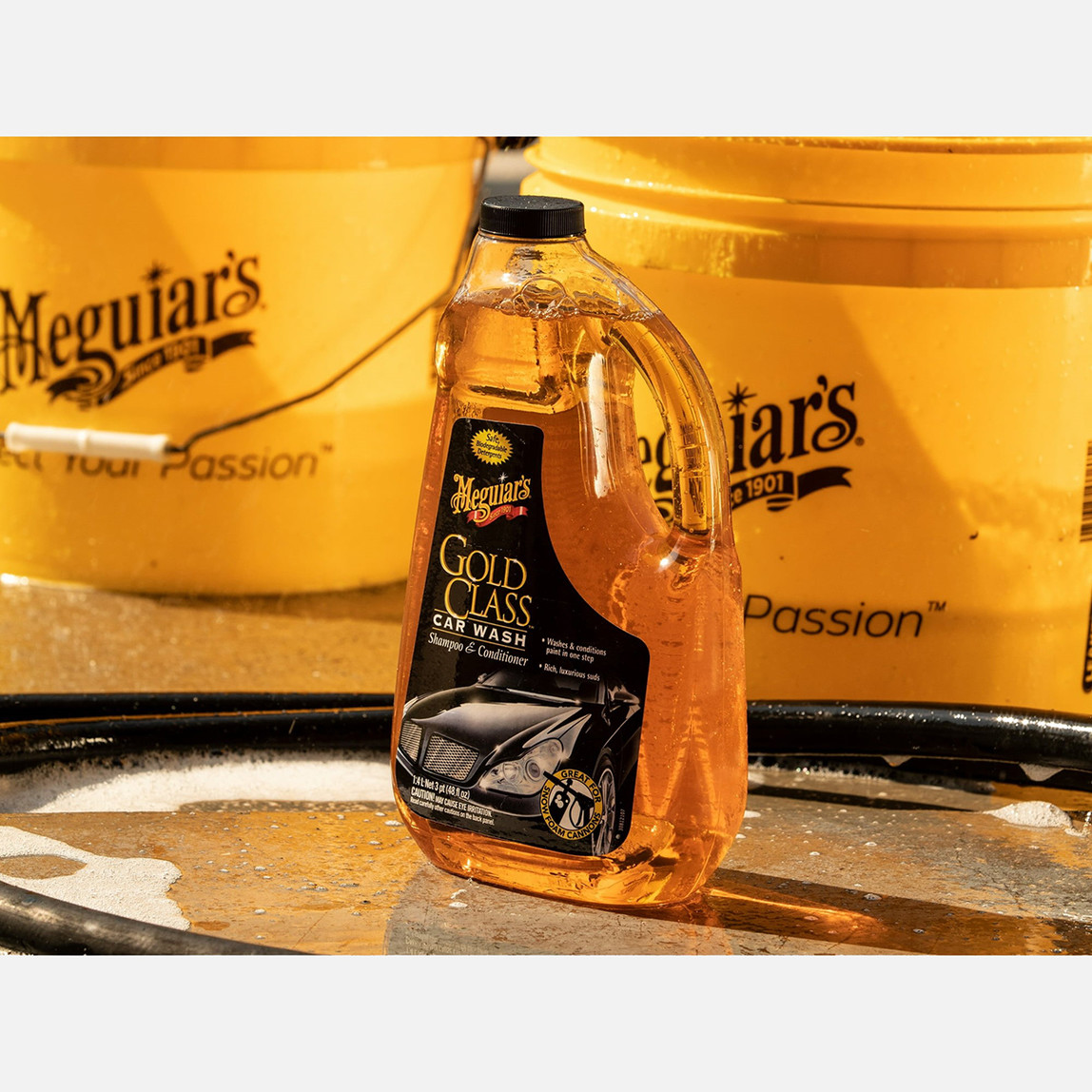   Meguiars Gold Class Oto Şampuan 1,89 Lt 