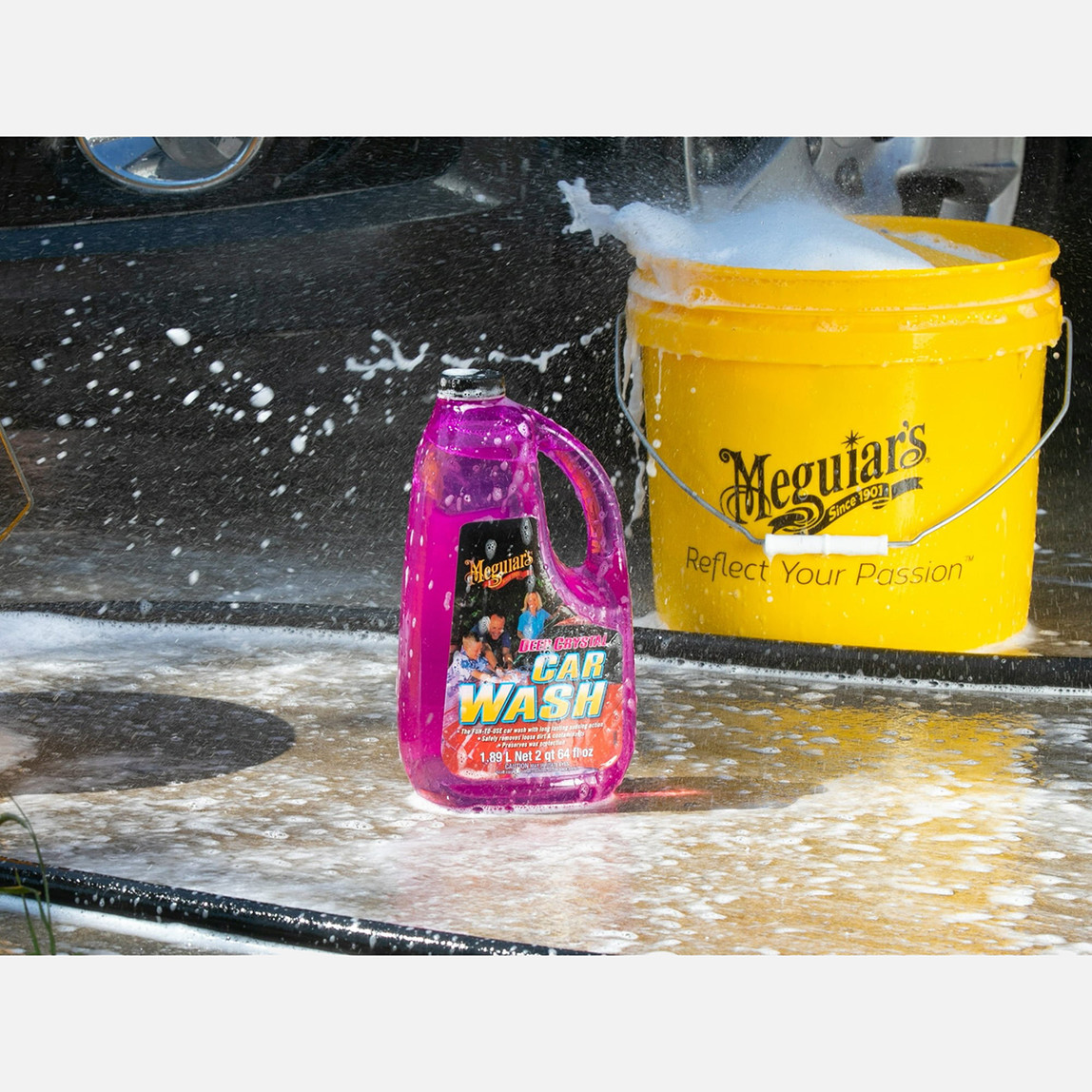    Meguiars Deep Crystal Oto Şampuan 1.89 Litre  