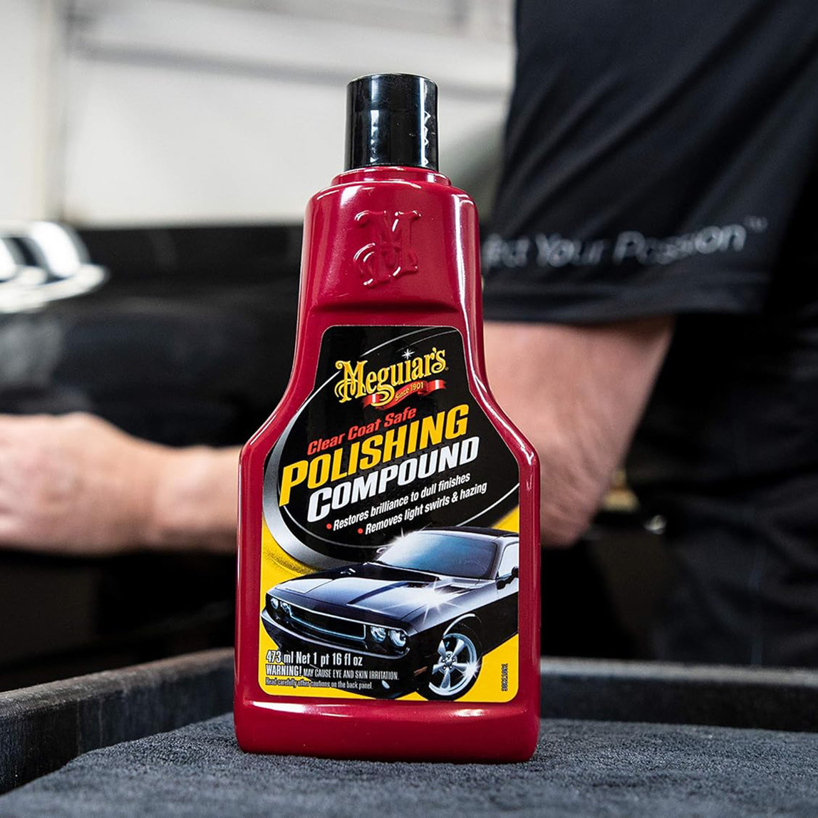    Meguiars Clear Coat Oto Cila Polishing Compound 473 ml  