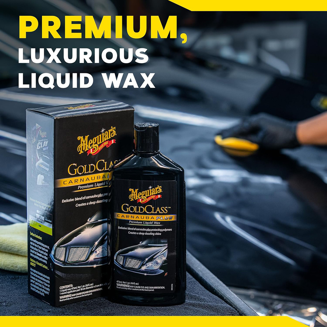    Meguiars Gold Class Oto Sıvı Pasta 473 ml Yüksek Performans  