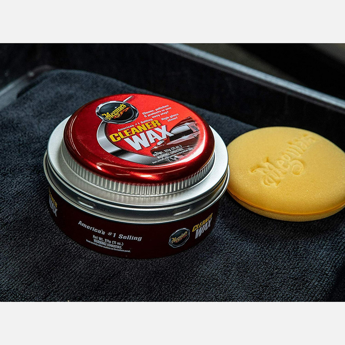    Meguiars Cleaner Wax Temizleme Koruma Katı Wax 311 gr  