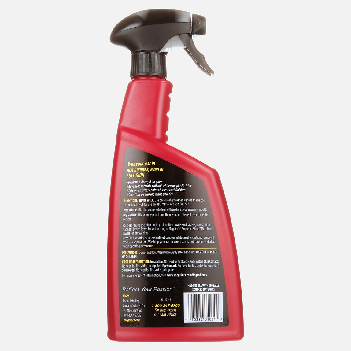    Meguiars Quık Wax Oto Hızlı Sprey Wax 710 ml  