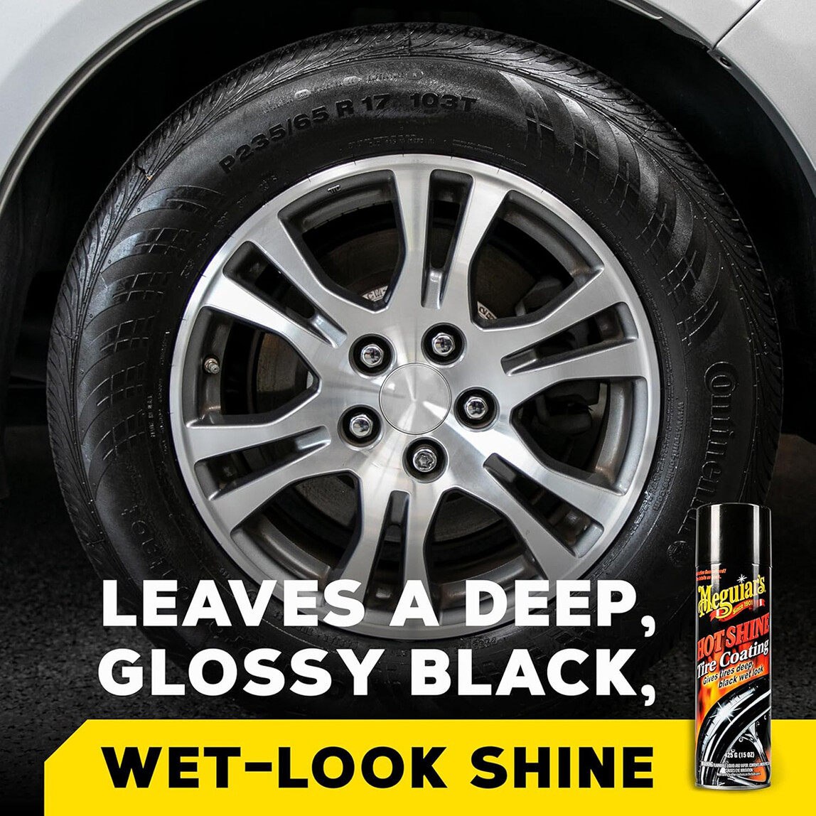    Meguiars Hot Shine Lastik Parlatıcı 425 gr  