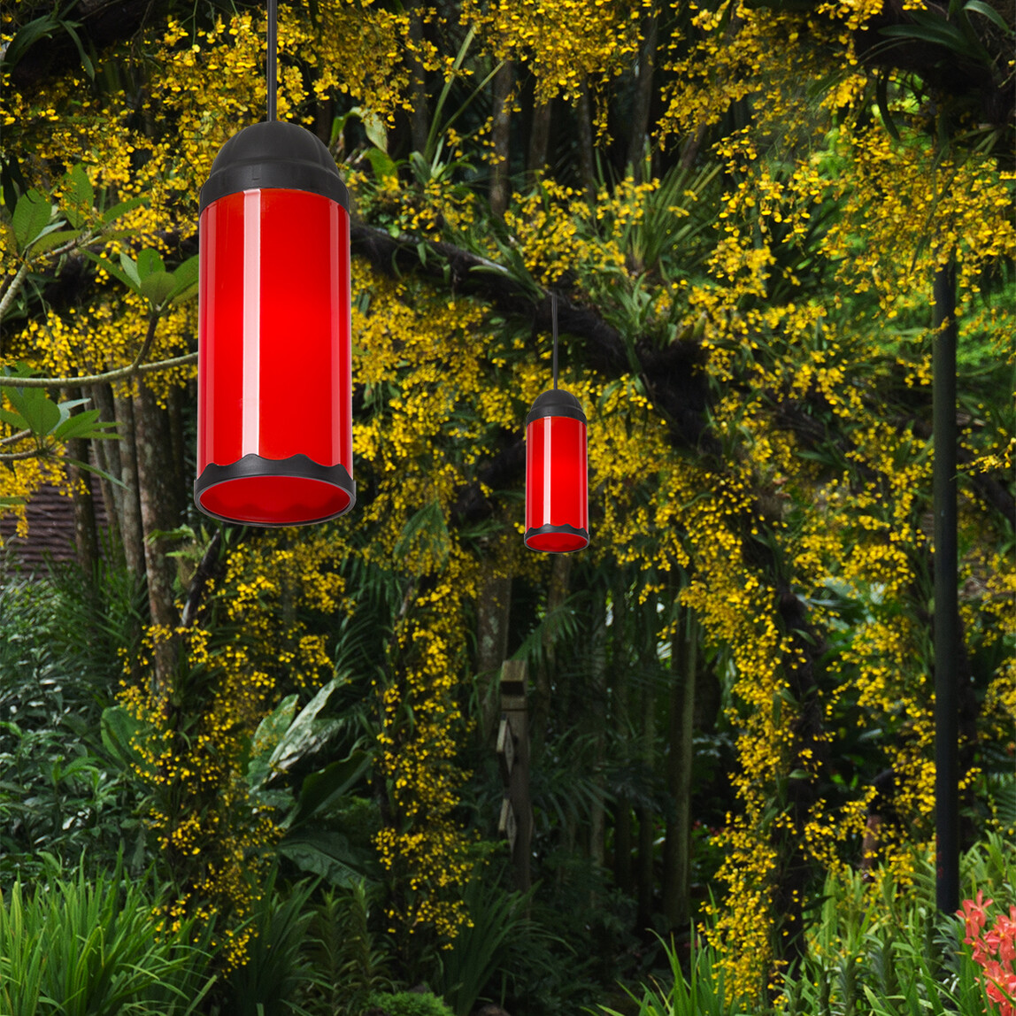    Modelight Kapsül Agaç Feneri Kırmızı   