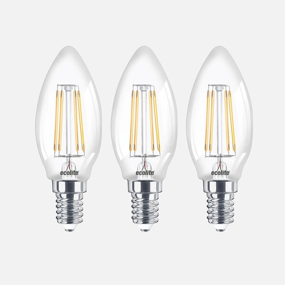 Ecolite Led Filament C35 4 W Sarı 2700K E14 LED Ampul