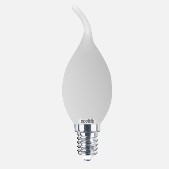 Ecolite Led Soft Filament C35 4 W Beyaz 4000K E14 LED Ampul