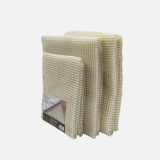 Lorin 110x180 cm Halı Kaydırmaz Krem