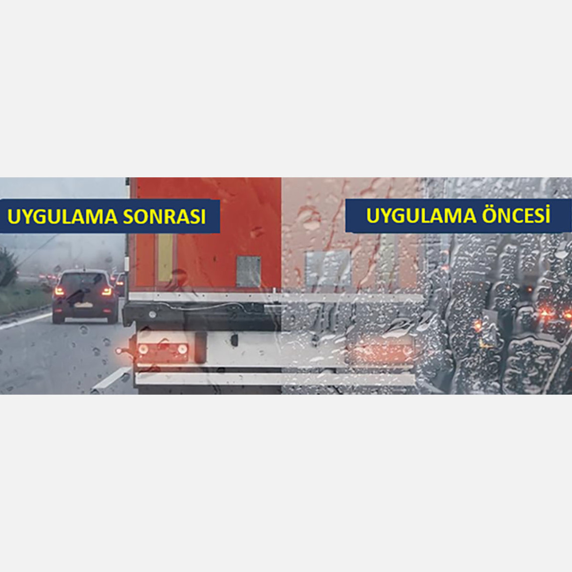    Arexons Rainoff Cam Yağmur Kaydırıcı  