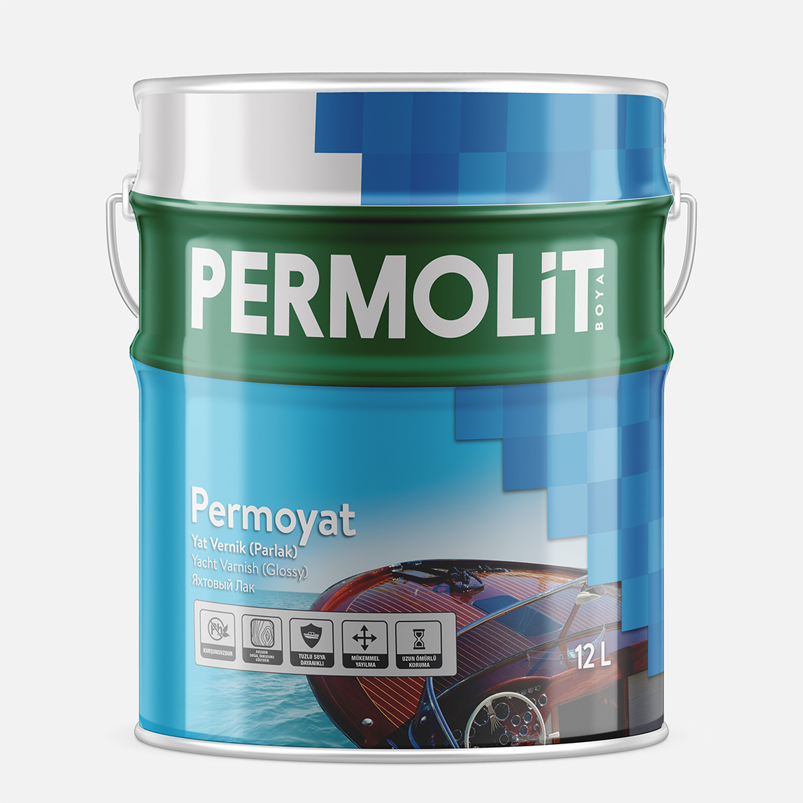    Permolit 12 L Permoyat Vernik Parlak 