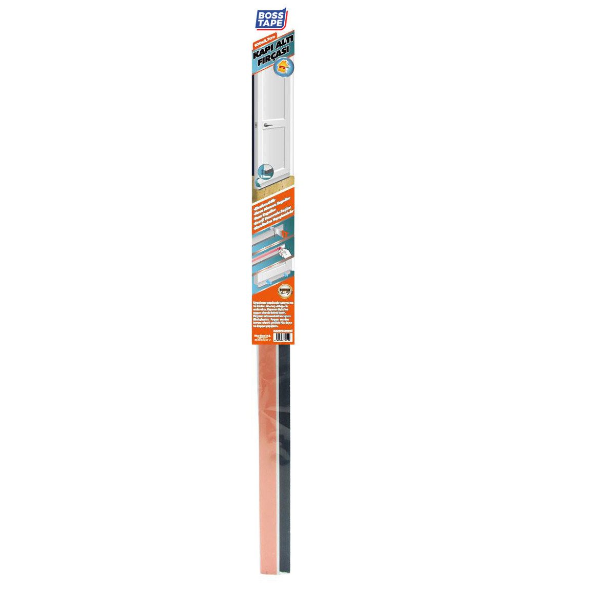    1M Kapı Altı Fırçası Beyaz 4x100x0,2cm  