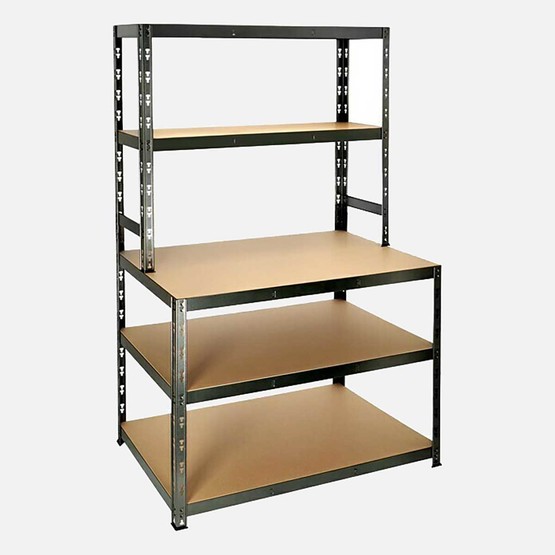 Regalux 5 Katlı Metal Raf 100x60x180 cm