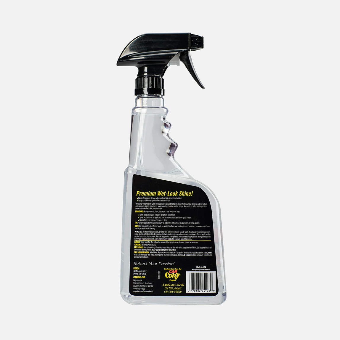    Meguiars Hot Shine Lastik Parlatıcı Sprey 710 ml  