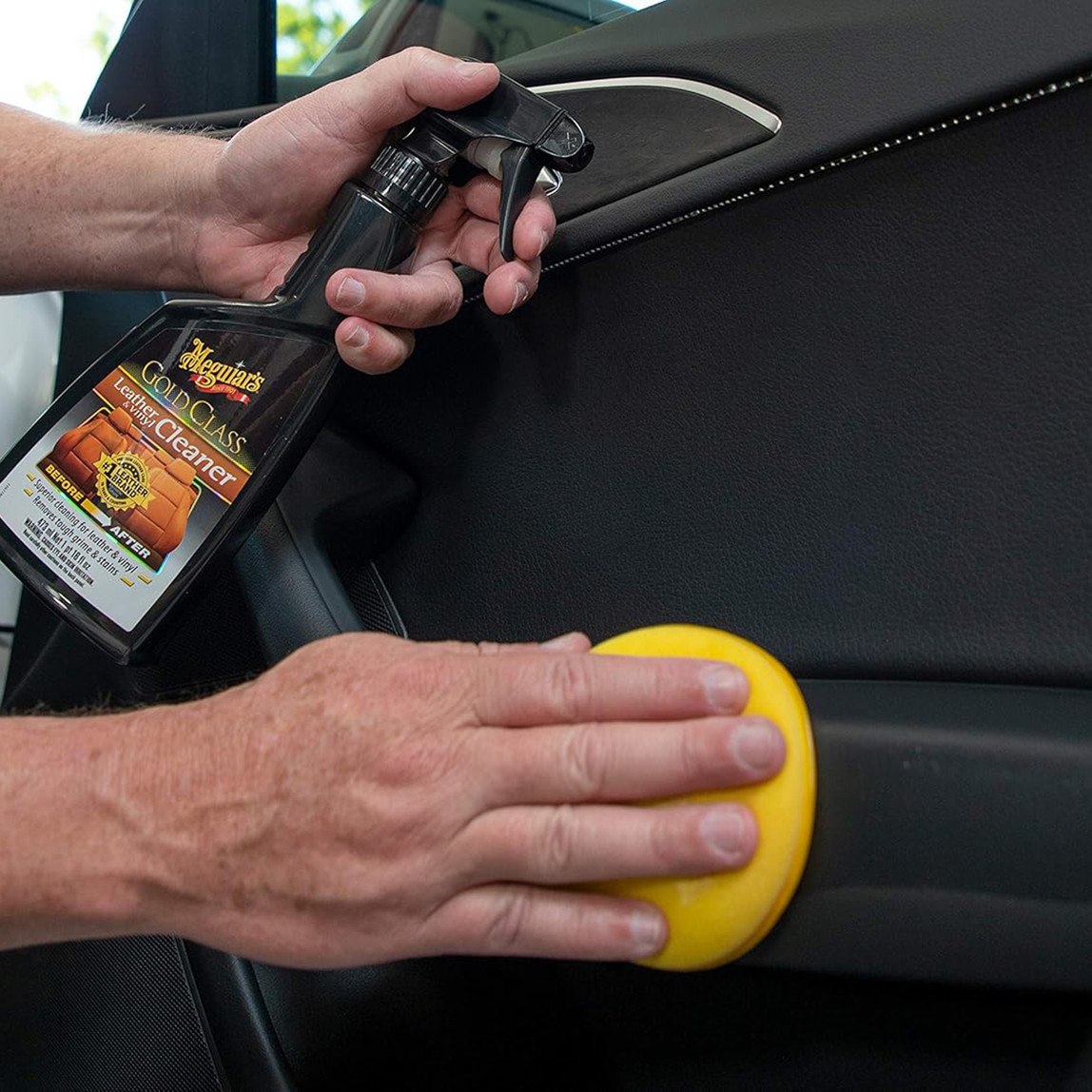    Meguiars Gold Class Deri Temizleyici 473 ml  