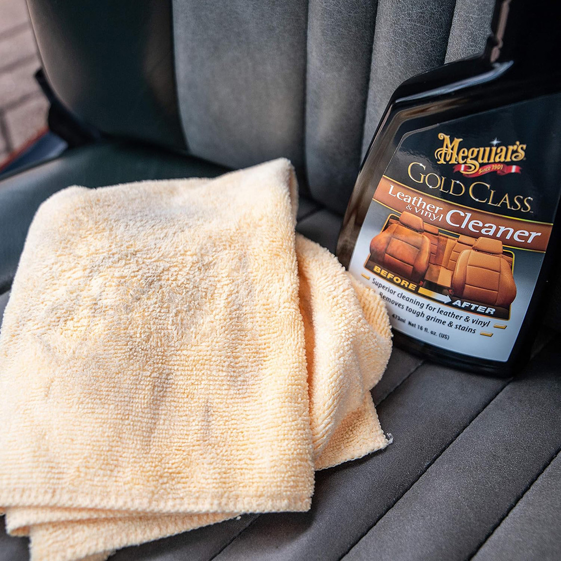    Meguiars Gold Class Deri Temizleyici 473 ml  