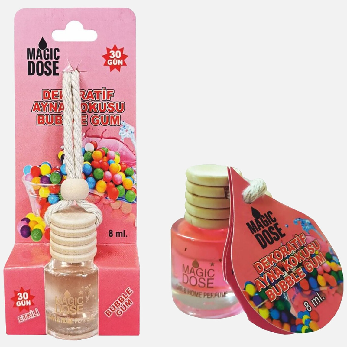    Magic Dose Ayna Kokusu Bubble Gum 8 ml 