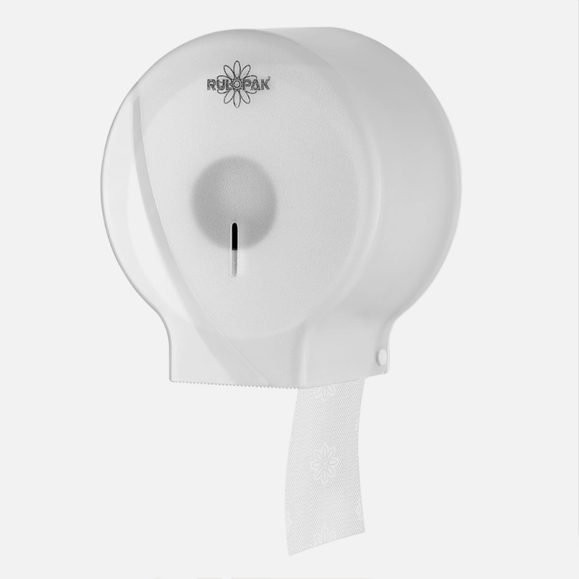    Rulopak Modern Mini Jumbo Tuvalet Kağıdı Dispenseri Beyaz 